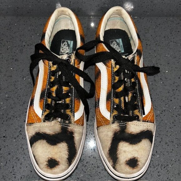 Vans Discovery Project Cat Tiger Skate Shoes Juniors Size 7 Women Size 8 - Picture 5 of 9